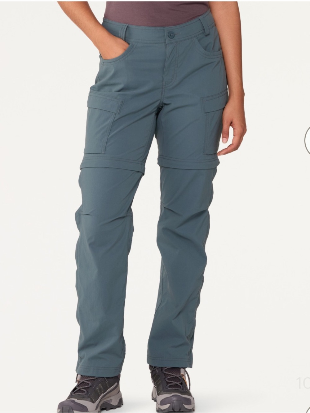 REI Co-op Sahara Convertible Pants Stone Blue Size 20W NWT